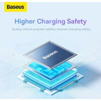 Внешний аккумулятор Baseus Airpow Fast Charge Power Bank 20W 10000mAh (сиреневый) - Превью изображения №17 — Интернет-магазин ПроЗаказ