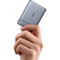 Внешний аккумулятор Baseus PicoGo AM31 Mini Magnetic Power Bank with Stand 20W 5000mAh (серый) - Превью изображения №3 — Интернет-магазин ПроЗаказ
