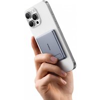 Внешний аккумулятор Baseus PicoGo AM31 Mini Magnetic Power Bank with Stand 20W 5000mAh (серый) - Превью изображения №4 — Интернет-магазин ПроЗаказ