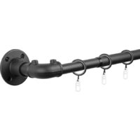 UG Home Раздвижной 1-рядный 1КМ-У-49-360-Ч (черный, 0.49-3.6м)