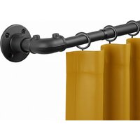 Карниз для штор UG Home Раздвижной 1-рядный 1КМ-У-49-360-Ч (черный, 0.49-3.6м) - Превью изображения №4 — Интернет-магазин ПроЗаказ