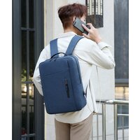 Городской рюкзак Miru Skinny 15.6 MBP-1051 (синий) - Превью изображения №8 — Интернет-магазин ПроЗаказ