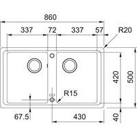 Кухонная мойка Franke Basis BFG 620-34-34 114.0741.179 (оникс) - Превью изображения №3 — Интернет-магазин ПроЗаказ