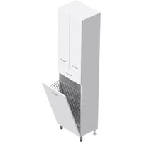  Onika Шкаф-пенал для ванной Модерн 46.17 R с корзиной (404602) - Превью изображения №3 — Интернет-магазин ПроЗаказ