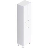  Onika Шкаф-пенал для ванной Модерн 46.17 R с корзиной (404602) - Превью изображения №2 — Интернет-магазин ПроЗаказ