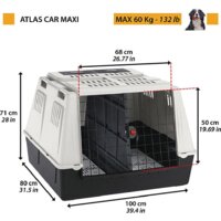 Автобокс Ferplast Atlas Car Maxi - Превью изображения №2 — Интернет-магазин ПроЗаказ