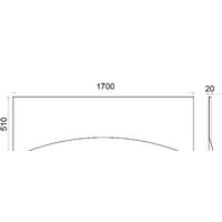 Фронтальный экран под ванну Triton Gamma / Стандарт / Нерея / Ультра / Рига / Европа 150 - Превью изображения №2 — Интернет-магазин ПроЗаказ