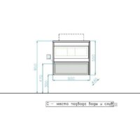  Style Line Тумба под умывальник Монако 60 (подвесная) - Превью изображения №6 — Интернет-магазин ПроЗаказ