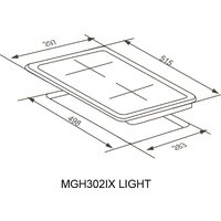 Варочная панель Meferi MGH302IX Light - Превью изображения №16 — Интернет-магазин ПроЗаказ