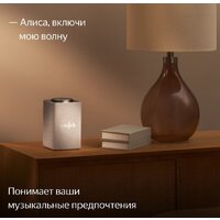 Умная колонка Яндекс Станция Макс (с хабом умного дома Zigbee, бежевый) - Превью изображения №10 — Интернет-магазин ПроЗаказ