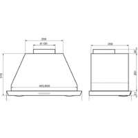 Кухонная вытяжка Elikor Врезной блок S4 52Н-700-Э4Д (нержавеющая сталь) - Превью изображения №2 — Интернет-магазин ПроЗаказ