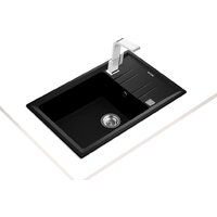 Кухонная мойка TEKA Stone 60 S-TG 1B 1D AUTO WST (черный металлик) - Превью изображения №2 — Интернет-магазин ПроЗаказ