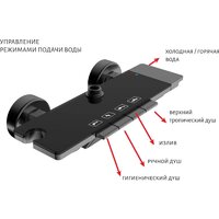 Душевая система  Aquatek Поларис AQ3040CR - Превью изображения №8 — Интернет-магазин ПроЗаказ