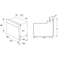 Электрический духовой шкаф MAUNFELD EOEM.589B2 - Превью изображения №3 — Интернет-магазин ПроЗаказ