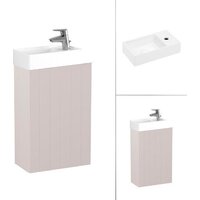  Lauter Тумба под умывальник Amelia 40 (пудрово-розовый п/мат) - Превью изображения №2 — Интернет-магазин ПроЗаказ