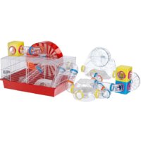 Клетка Ferplast Coney Island (красный) 57003070 - Превью изображения №2 — Интернет-магазин ПроЗаказ