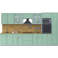 Интерлиния Мила Шато 3.6В (мята/мята/дуб бунратти)