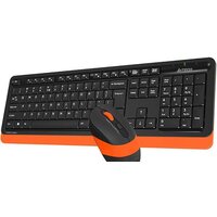 Офисный набор A4Tech Fstyler FG1010 (черный/оранжевый) - Превью изображения №3 — Интернет-магазин ПроЗаказ