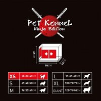 Клетка Duvo Plus Pet Kennel Ninja xlarge 11642/DV (черный) - Превью изображения №2 — Интернет-магазин ПроЗаказ