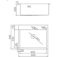 Кухонная мойка Wisent WS-35044B/GER013 (с сифоном, дозатором и коландером) - Превью изображения №18 — Интернет-магазин ПроЗаказ