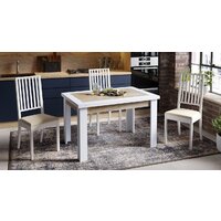 Кухонный стол Трия Хьюстон тип 4 (белый/дуб крафт золото) - Превью изображения №3 — Интернет-магазин ПроЗаказ