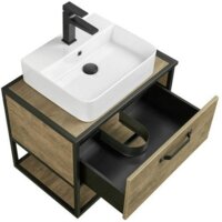  Акватон Тумба Фабрик 65 под умывальник Джой-3 (дуб кантри) - Превью изображения №3 — Интернет-магазин ПроЗаказ