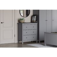 Комод Mio Tesoro Сага 3 ящика 2.08.02.020.4 (серый) - Превью изображения №7 — Интернет-магазин ПроЗаказ