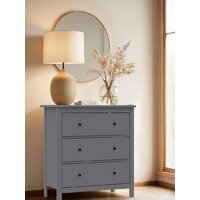 Комод Mio Tesoro Сага 3 ящика 2.08.02.020.4 (серый) - Превью изображения №5 — Интернет-магазин ПроЗаказ