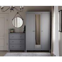 Комод Mio Tesoro Сага 3 ящика 2.08.02.020.4 (серый) - Превью изображения №6 — Интернет-магазин ПроЗаказ