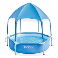Каркасный бассейн Intex Metal Frame с навесом 28209NP (183x38) - Превью изображения №2 — Интернет-магазин ПроЗаказ