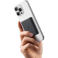 Внешний аккумулятор Baseus PicoGo AM31 Mini Magnetic Power Bank with Stand 20W 5000mAh (черный) - Превью изображения №4 — Интернет-магазин ПроЗаказ