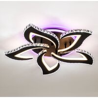 Припотолочная люстра LED4U L2839-5 BK - Превью изображения №3 — Интернет-магазин ПроЗаказ