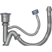 Кухонная мойка Saniteco 6550-L (с сифоном, дозатором и коландером) - Превью изображения №9 — Интернет-магазин ПроЗаказ