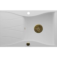 Кухонная мойка Kernau KGS O 6078 1B1D Pure White - Превью изображения №3 — Интернет-магазин ПроЗаказ