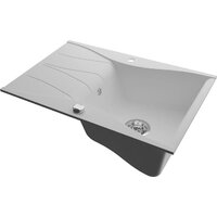 Кухонная мойка Kernau KGS O 6078 1B1D Pure White - Превью изображения №2 — Интернет-магазин ПроЗаказ