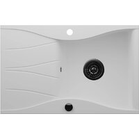 Кухонная мойка Kernau KGS O 6078 1B1D Pure White - Превью изображения №4 — Интернет-магазин ПроЗаказ
