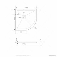 Душевой поддон RGW ST/R-W 16153100-01 100x100 - Превью изображения №2 — Интернет-магазин ПроЗаказ