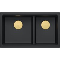 Кухонная мойка Quadron HQL7645U7_PVDG1_U - Превью изображения №2 — Интернет-магазин ПроЗаказ