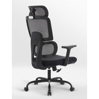 Офисное кресло myroo Office Grace MC094A-BB (black/black) - Превью изображения №5 — Интернет-магазин ПроЗаказ