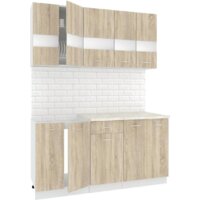 Кортекс-мебель Корнелия Экстра 1.6м (дуб сонома/королевский опал)