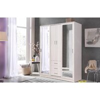 Шкаф распашной Рэйгрупп 160 VH Elza EL-01.01 (ясень снежный) - Превью изображения №3 — Интернет-магазин ПроЗаказ