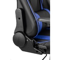 Игровое (геймерское) кресло Mio Tesoro Winner 8051 (черный/синий) - Превью изображения №8 — Интернет-магазин ПроЗаказ