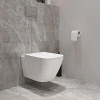 Унитаз подвесной Lauter Nuremberg 21811 + 21901002 (белый, с кнопкой смыва 219702J белый) - Превью изображения №15 — Интернет-магазин ПроЗаказ