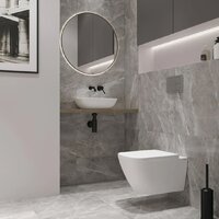 Унитаз подвесной Lauter Nuremberg 21811 + 21901002 (белый, с кнопкой смыва 219702J белый) - Превью изображения №17 — Интернет-магазин ПроЗаказ