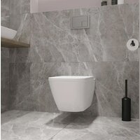 Унитаз подвесной Lauter Nuremberg 21811 + 21901002 (белый, с кнопкой смыва 219702J белый) - Превью изображения №28 — Интернет-магазин ПроЗаказ