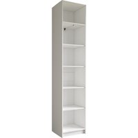 Шкаф-гармошка Евва Лайн ЛН-1D.450.01(2Z) (бодега белый) - Превью изображения №2 — Интернет-магазин ПроЗаказ