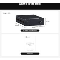 Усилитель мощности Fosi Audio V3 Mono (48V/5A) - Превью изображения №2 — Интернет-магазин ПроЗаказ