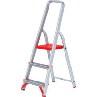 Лестница-стремянка Новая высота NV 311 алюминиевая профессиональная 3 ступени - Превью изображения №2 — Интернет-магазин ПроЗаказ