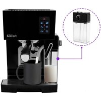 Рожковая кофеварка Kitfort KT-743 - Превью изображения №3 — Интернет-магазин ПроЗаказ