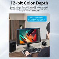 Кабель Vention ALBBQ HDMI - HDMI (20 м, черный) - Превью изображения №9 — Интернет-магазин ПроЗаказ